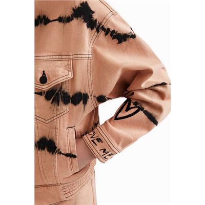 Chaqueta vaquera tie dye