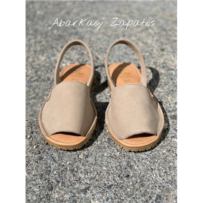 AB.ZAPATOS · 503-8 · NOB · taupe+AB.Z · Pelle · mochila serraje (610)