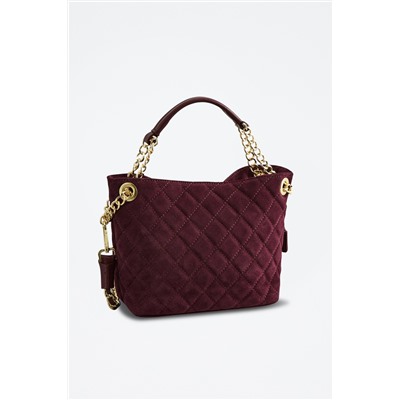 Bolso de piel Hina Violeta