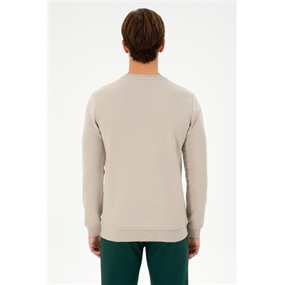 Erkek Taş Sweatshirt
