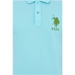 Erkek Turkuaz Polo Yaka Tişört