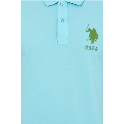 Erkek Turkuaz Polo Yaka Tişört
