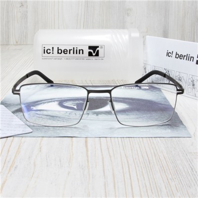 IB00034 - Оправа ic!Berlin Arcus gun metal + футляр