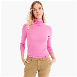 Tissue turtleneck T-shirt