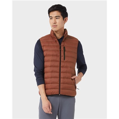 MEN'S LIGHTWEIGHT RECYCLED POLY-FILL PACKABLE VEST
