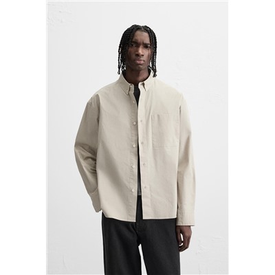 CAMISA RELAXED FIT BOLSILLO