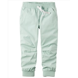Jersey-Lined Poplin Joggers