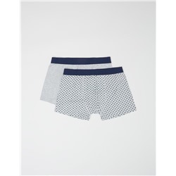 2 Boxers Pack, Men, Multicolour