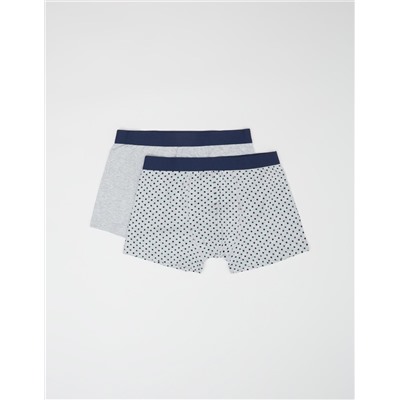 2 Boxers Pack, Men, Multicolour