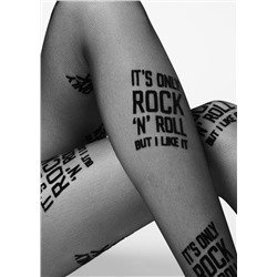 Netzstrumpfhose 40 Denier Rolling Stones