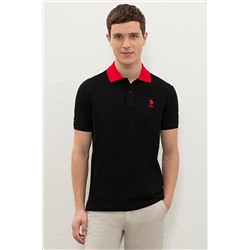 U.S. Polo Assn. Sıyah Erkek T-Shirt G081SZ011.000.1272191