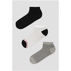 Penti, Erkek Color Top 3lü Patik Çorap