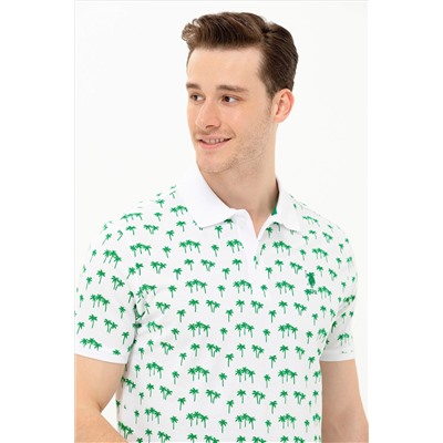 Erkek Yeşil Polo Yaka Tişört