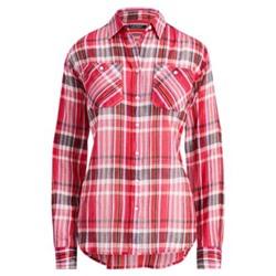 Plaid Button-Down Shirt