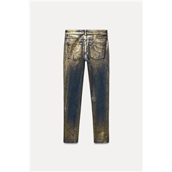 Z1975 HIGH-WAIST SKINNY FOIL JEANS