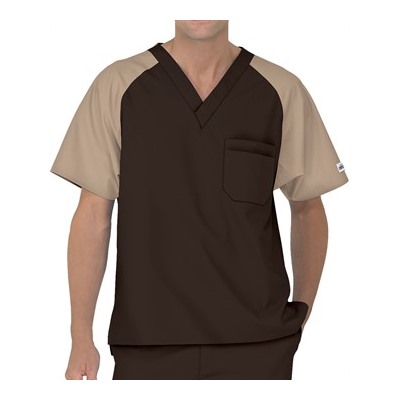 UA Best Buy Scrubs Men's Color Block Scrub Top
