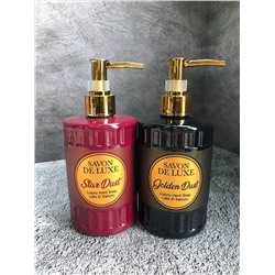 Жидкое Мыло Sevon de luxe (Golden Dusti) золотая пыль 500  мл