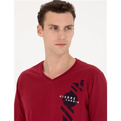 Bordo Pijama Takımı