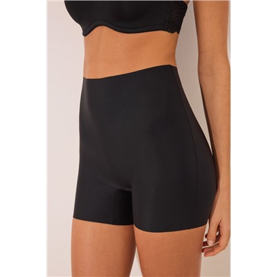 Pantalón corto microfibra invisible negro