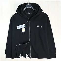 Женская толстовка / кофта на замке с капюшоном  KARL LAGERFEL*D ОРИГИНАЛ! 😎