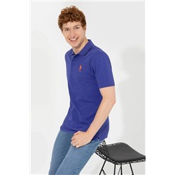 U.S. Polo Assn. Erkek Mavi Polo Yaka T-shirt EV-136118000