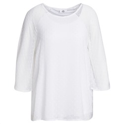 Damen Bluse mit weiten Raglanärmeln