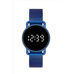 Aqua Di Polo 1987 Kadın Gümüş Hasır Dijital Led Kol Saati Apwg028202 APWG0282