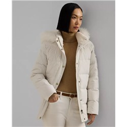 Lauren Ralph Lauren Women's Faux-Fur Hooded Puffer Coat