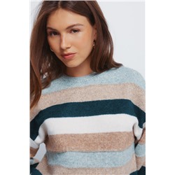 Jersey franjas relieve multi color