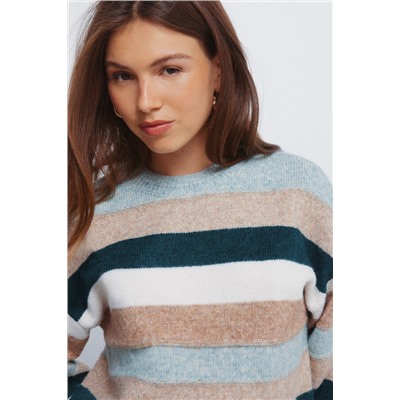 Jersey franjas relieve multi color