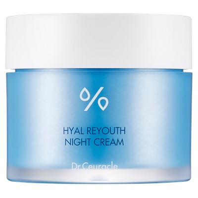 [DR. CEURACLE] Крем для лица ночной ГИАЛУРОНОВАЯ КИСЛОТА Hyal Reyouth Night Cream, 60 г