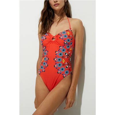 Bañador bandeau abisal