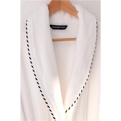 Jack Şalyaka Unisex %100 Pamuk Bornoz Set