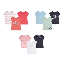LUPILU® 3 Kleinkinder Mädchen T-Shirts
