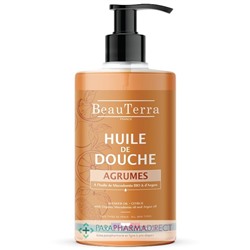 BeauTerra Huile de Douche - Agrumes 750 ml
