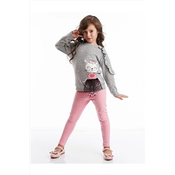 Denokids Lily Kız Triko Tunik Tayt Takım CFF-19K1-059