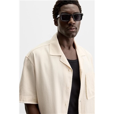 CAMISA BOXY FIT BOLSILLO