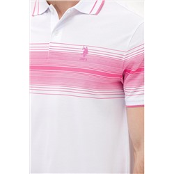 Erkek Pembe Polo Yaka Tişört