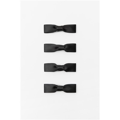 PACK OF HAIR CLIPS WITH BOW