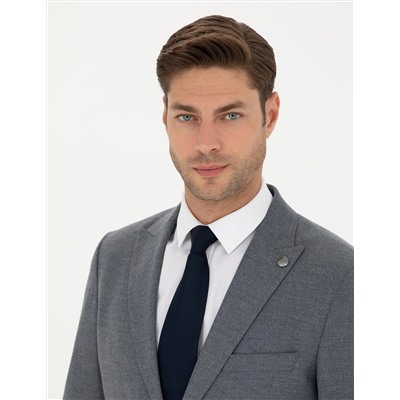 Koyu Mavi Slim Fit Takım Elbise