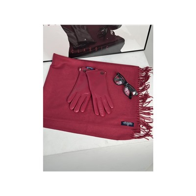 Палантин Pashmina женский Lanotti/сливовый