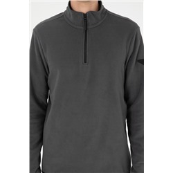 Erkek Antrasit Basic Sweatshirt