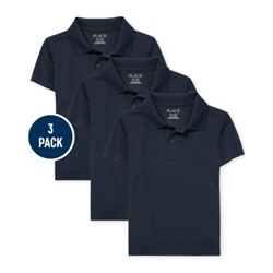 Boys Uniform Performance Polo 3-Pack