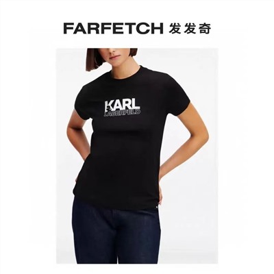 Хлопковая футболка  KARL LAGERFEL*D ОРИГИНАЛ!