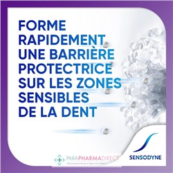 Sensodyne Rapide Action & Protection Longue Durée - Dentifrice - LOT de 2x75mlLot  × 2