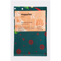 Набор полотенец из рогожки с петельками 3 шт Happy Fox Home