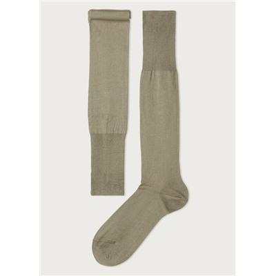 Lange Herrensocken mit Fil d‘Ecosse