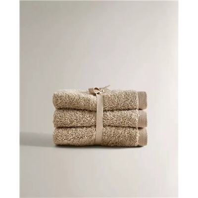 PACK OF HIGH-QUALITY COTTON HAND TOWELS (PACK OF 3)