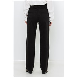 Pantalón recto Negro