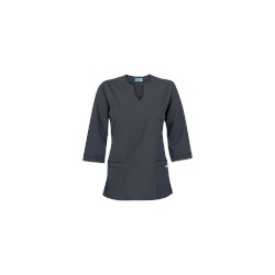 Butter-Soft Scrubs by UA™ Women's Solid 3/4 Sleeve V-Neck Top